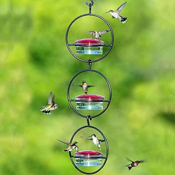 ハミングバード Amazon.com : Mosaic Birds Hummble Slim Hummingbird Feeder